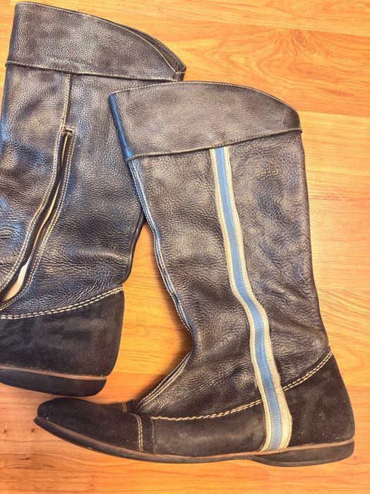 Cizme înalte Blackstone, piele naturală, mărimea 44