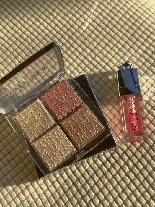 Оригинална козметика Dior glow face palette lip oil lip maximiser
