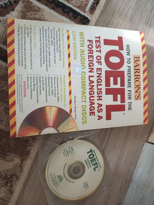 Продаётся TOEFL 11th ed Barron's