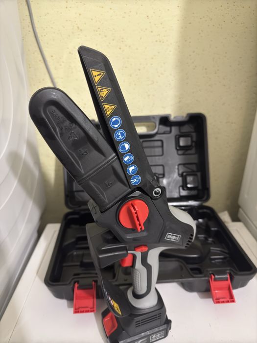 Minidrujba scheppach la baterie 20v racirr ulei lama