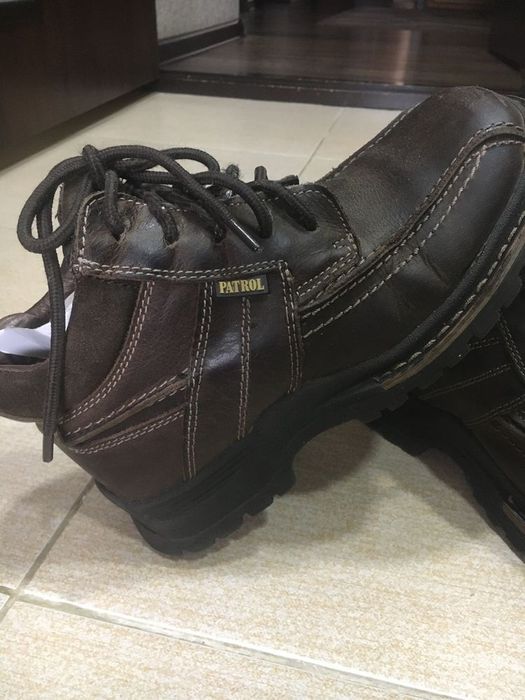 Кожаные  ботинки фирма Patrol  40 размер