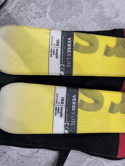 Оригинальные лыжи Salamon