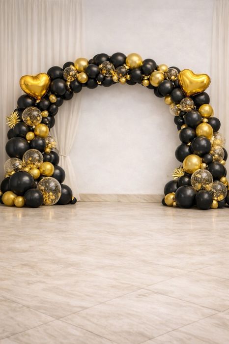 Arcada cu baloane de la 650 lei, majorate, nunti ,botezuri .