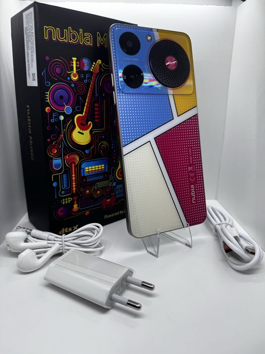 ZTE NUBIA MUSIC - FULL BOX - 128 GB – Încărcător Nou si casti