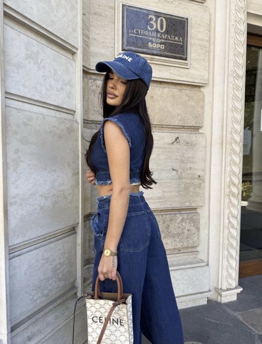 Сет деним две части