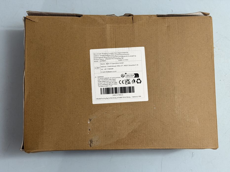 Sac de box gonflabil