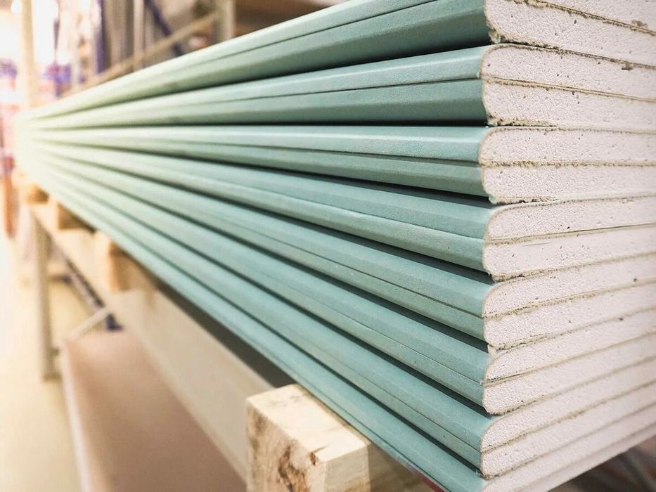 Гипсакартон водосткойкий 2 листа