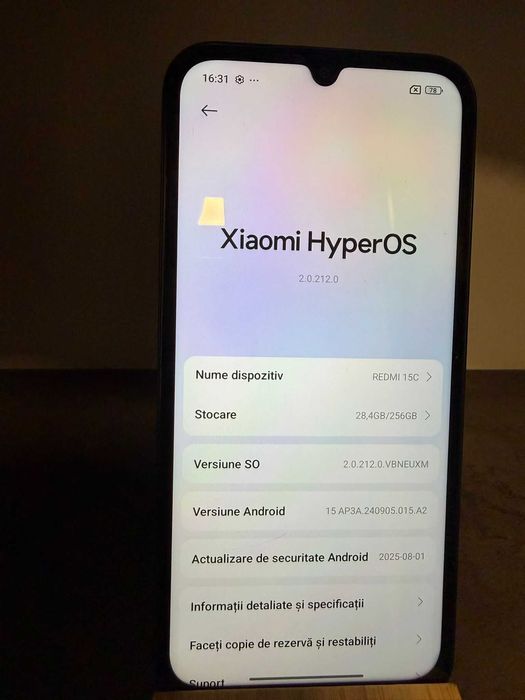 Redmi 15C 5G Midnight Black Impecabil