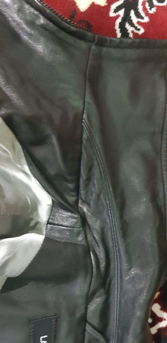 Geacă de piele Karl Lagerfeld