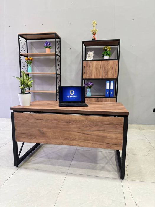 компьютерный письменный стол, лофт,stol,parta komyuter stol,loft