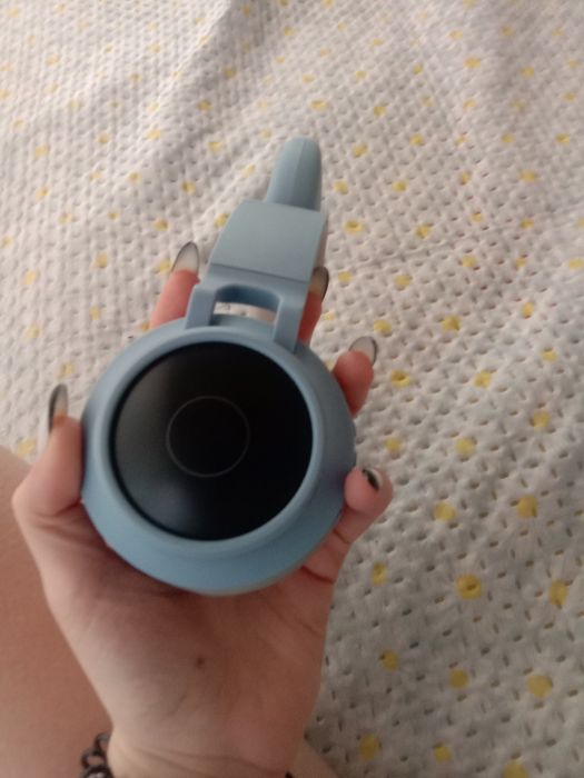 наушники кошка голубые