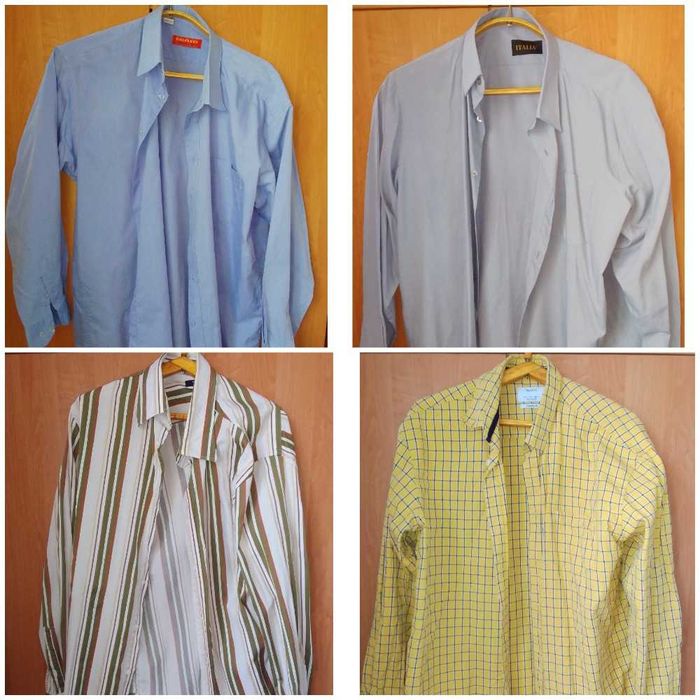 Рубашки мужские разм. 50/52/54, Костюм мужской с жилетом, разм.50/183