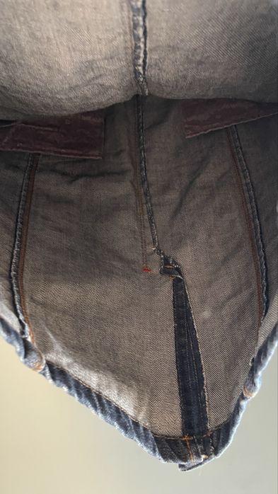 джинсовая юбка прямая MNG Jeans