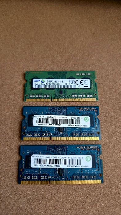 Memorie RAM Desktop (Kit 16GB) și Laptop (4GB) DDR3L 1600MHz – Testate