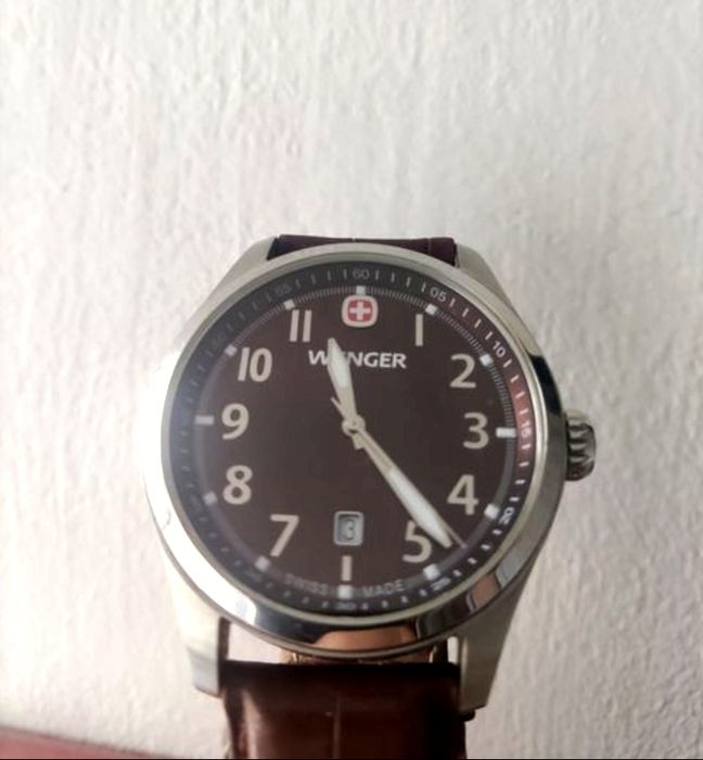 Ceas Wenger cadran maro
