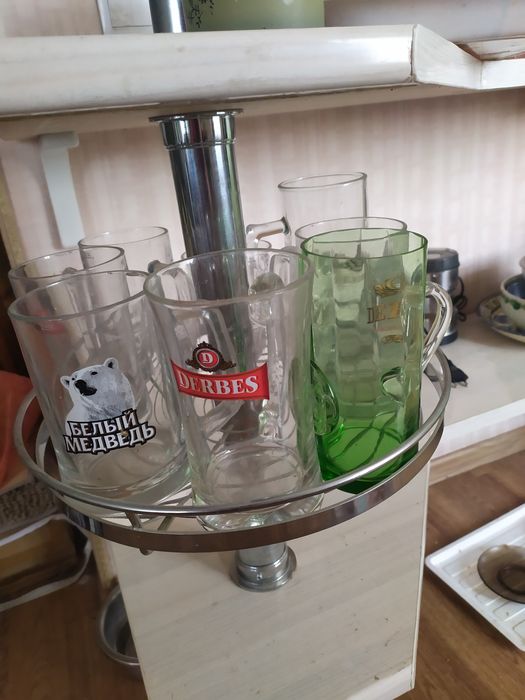 Пивные бокалы 9 штук