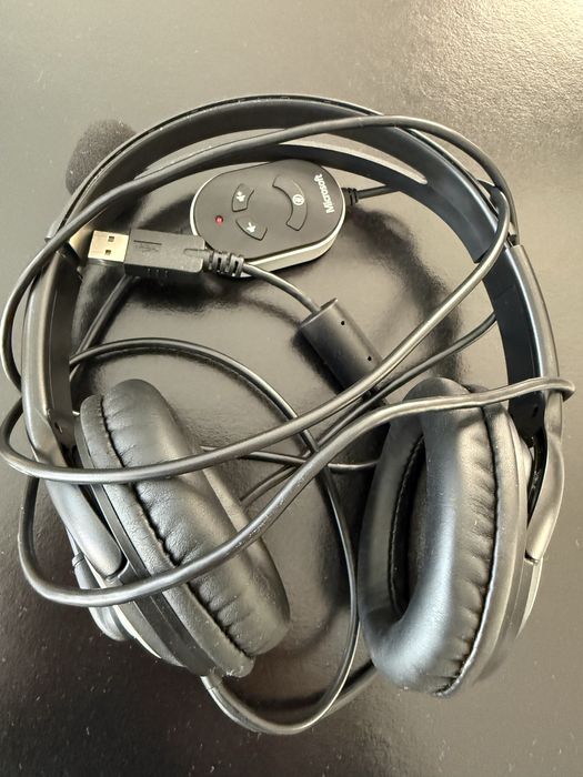 Vând căști cu microfon Microsoft LX-3000