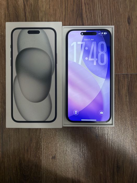 Продавам iphone 15 plus-128gb Black