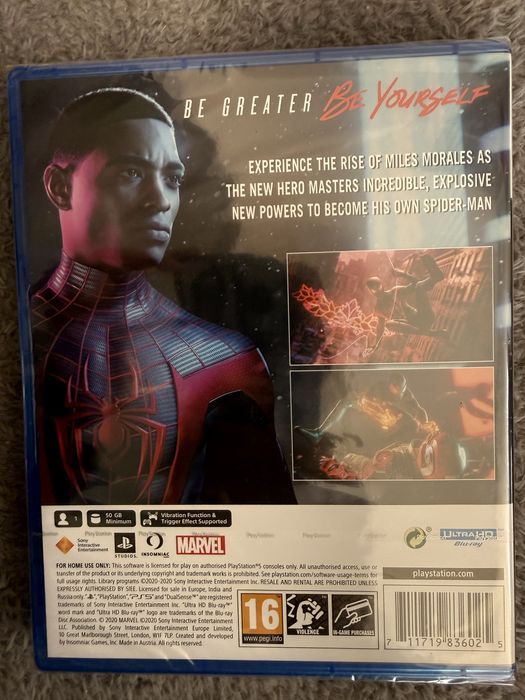 Чисто нова Spider-man Miles Morales