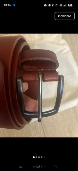 Curea piele noua Massi Morino