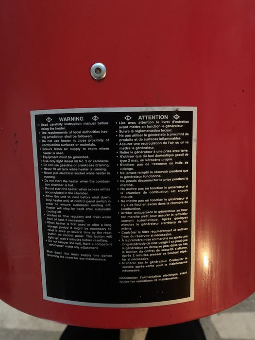 Generator aer cald pe motorina