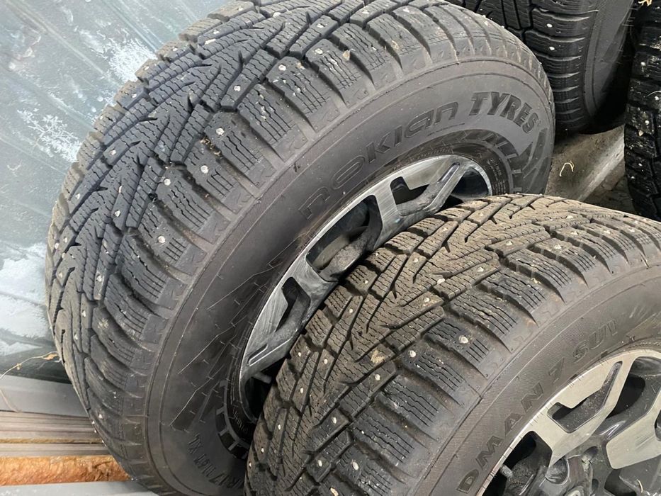 Шипованые шины+ диски 265/65/R17