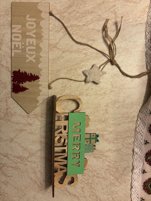 Decoratiuni Craciun din lemn