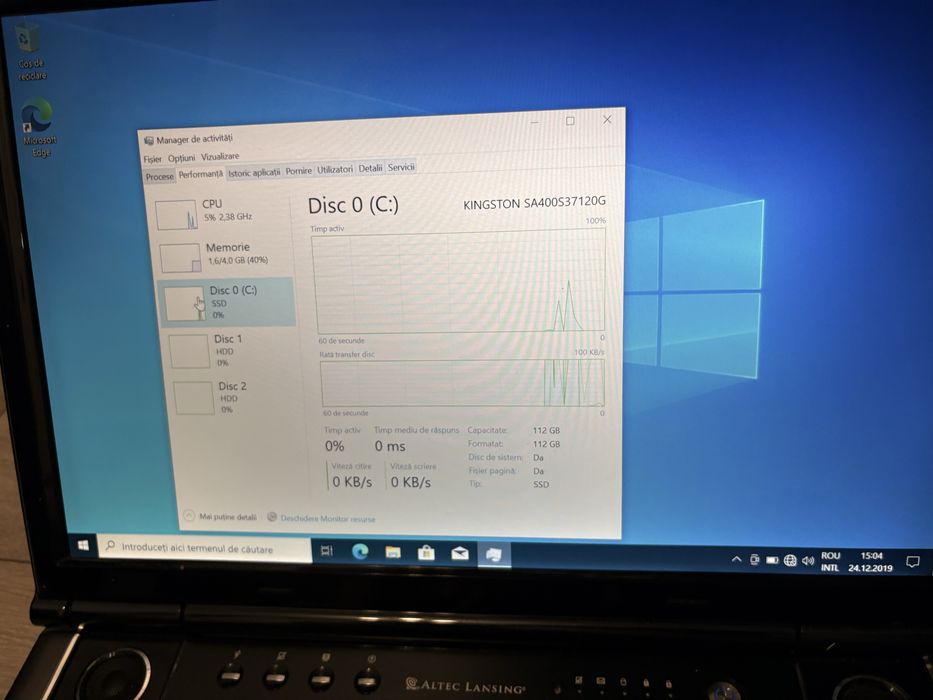 Vand laptop asus m70v Altec Lansing