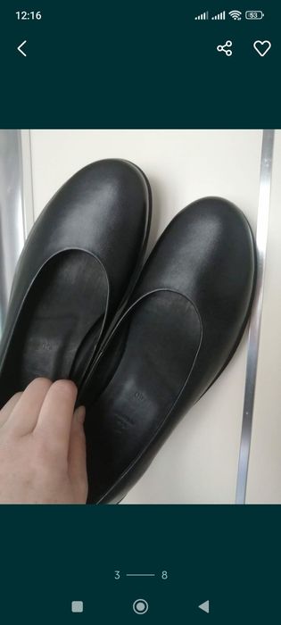 Туфли 40 р Ecco Дания