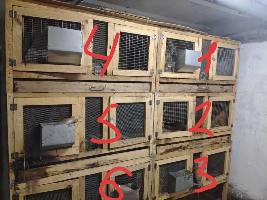 Продам клетки для кроликов