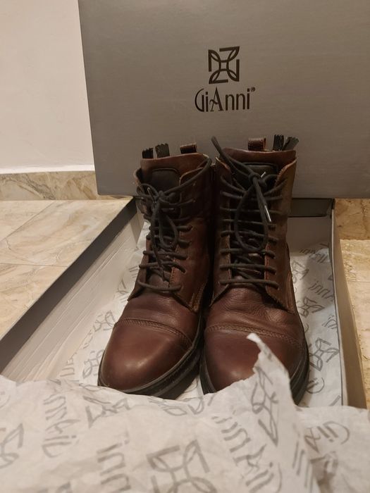 Дамски боти естествена кожа на Gianni/ Джианни,  39 номер