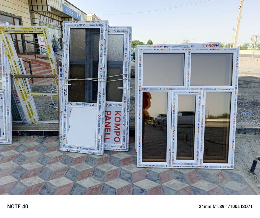 Akfa eshik va romlar yasaymiz