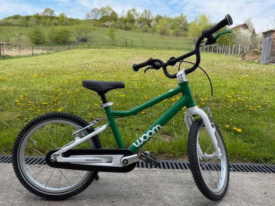 Woom 3 verde 16 inch cu cric