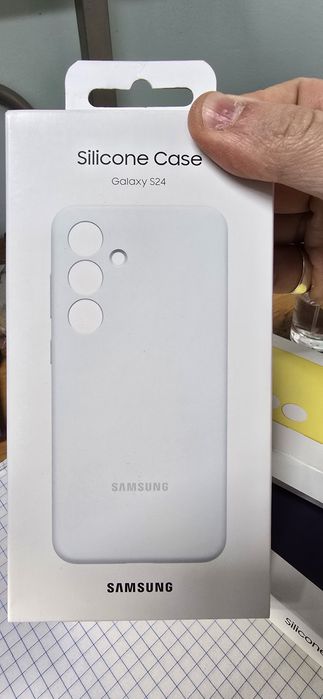 Оригинальные чехлы Samsung S24 Ultra/Plus