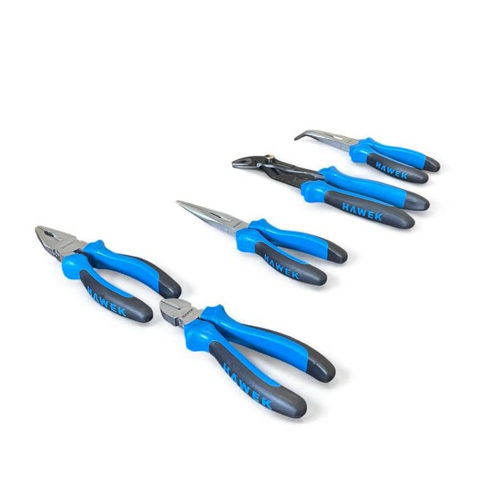 Професионален комплект клещи 5 части  HAWEK