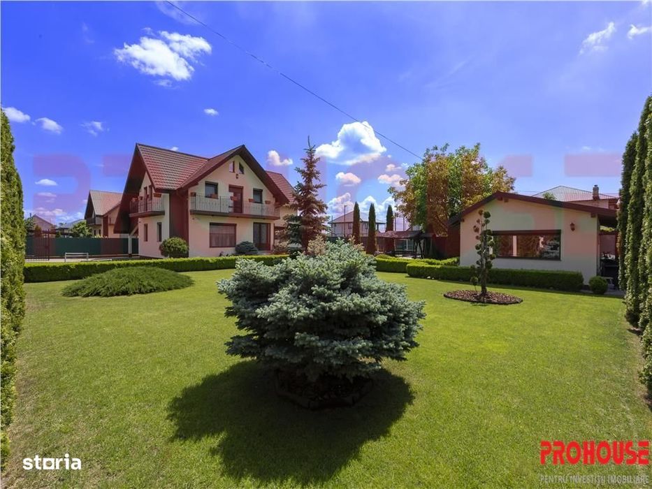 Domeniu superb: vila S+P+M si terenul aferent