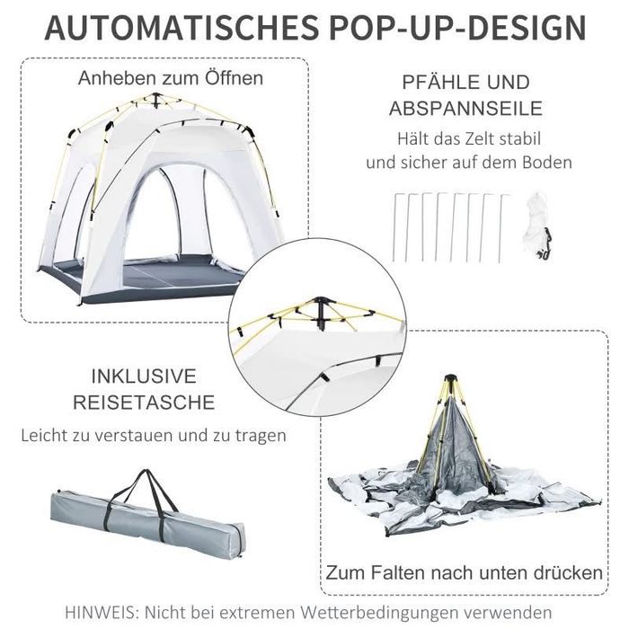 ПРОМОЦИЯ Палатка Outsunny Pop-Up Dome