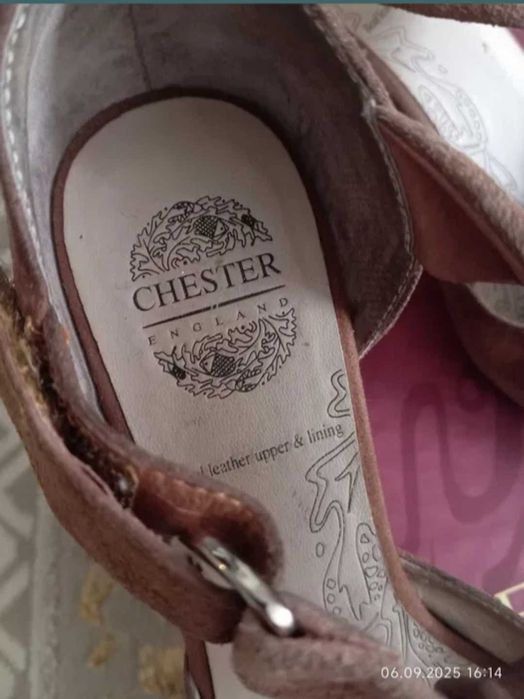 Туфли Chester из замши