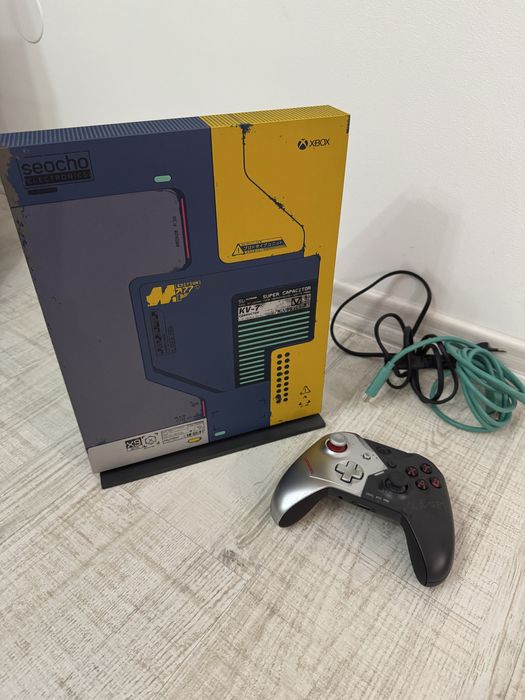 Xbox One X 1TB Cyberpunk 2077 Limited Edition + senzor kinect