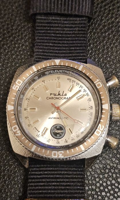 Винтидж часовник RUHLA CHRONOGRAPH