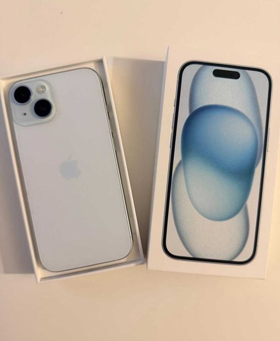 iPhone 15 • BLUE • 98% Bateria • SCHIMB
