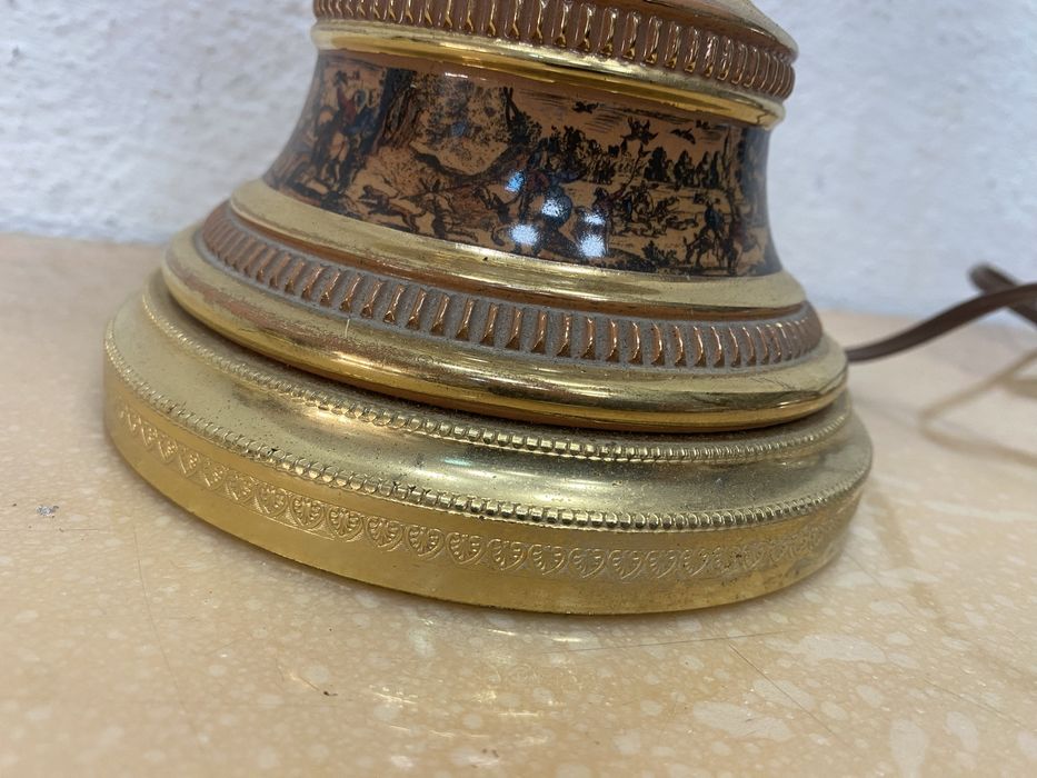 Стара италианска надтолна лампа винтидж