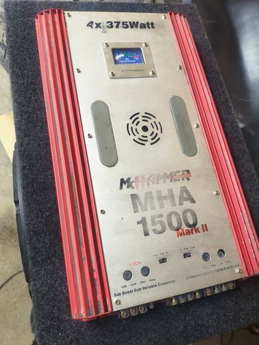 Усилитель звука 1500w