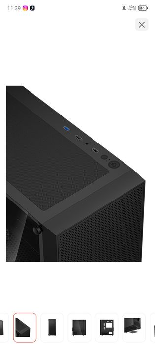 Корпус для пк PC COOLER C3 B310 черного цвета