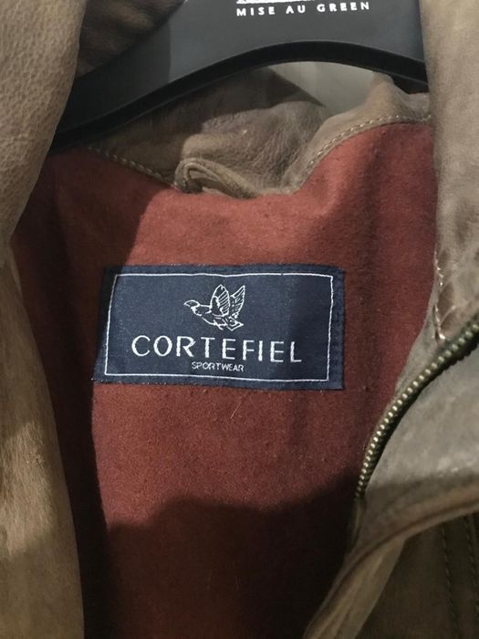 geaca de piele cortefiel