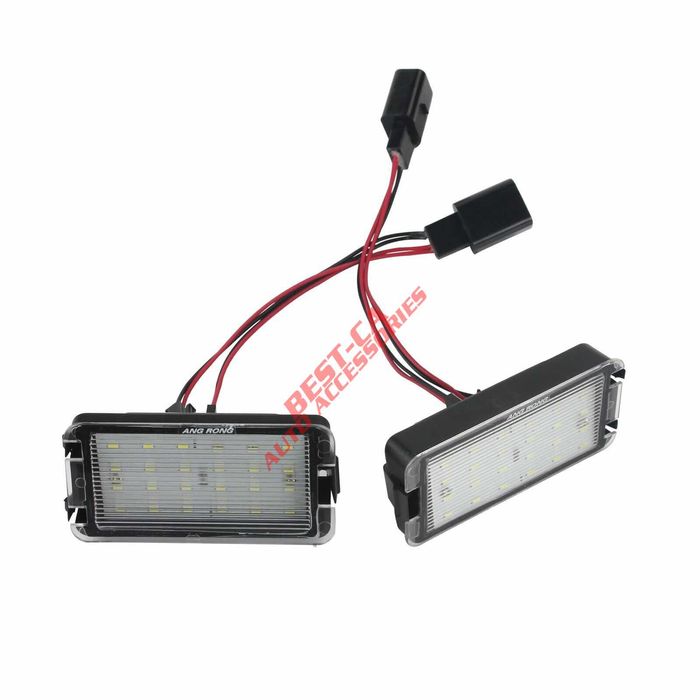 Set 2 lampi numar led canbus dedicate Seat Altea, Leon 1M, Ibiza 6L