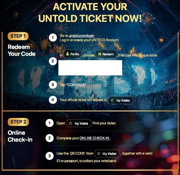 Untold 4 days 2 tick