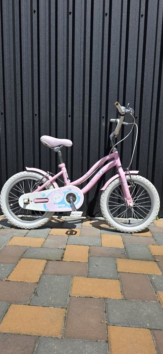 Bicicletă pentru fetițe Moni Space 16 inch Pink