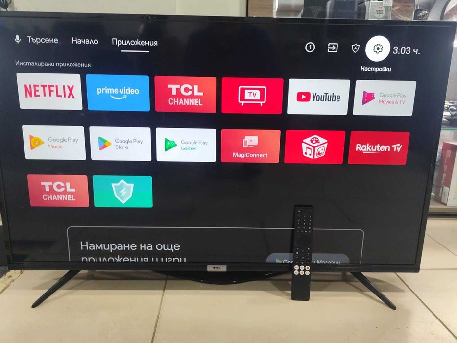 Телевизор 43" TCL 43P615 - Android