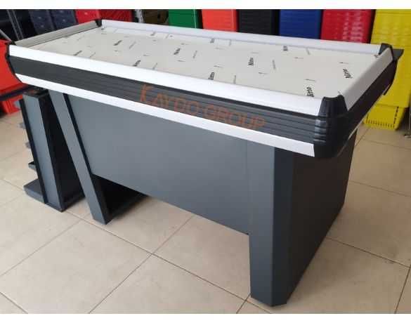 Касови модули / Каса за магазин 1,30м.RAL-7016 тъмно сив